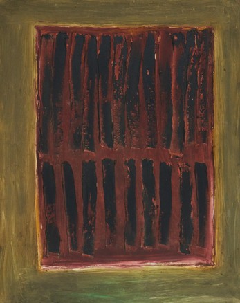 VERMI ARTURO, Senza titolo, 1962, tecnica mista su tela, cm 100x80.jpg